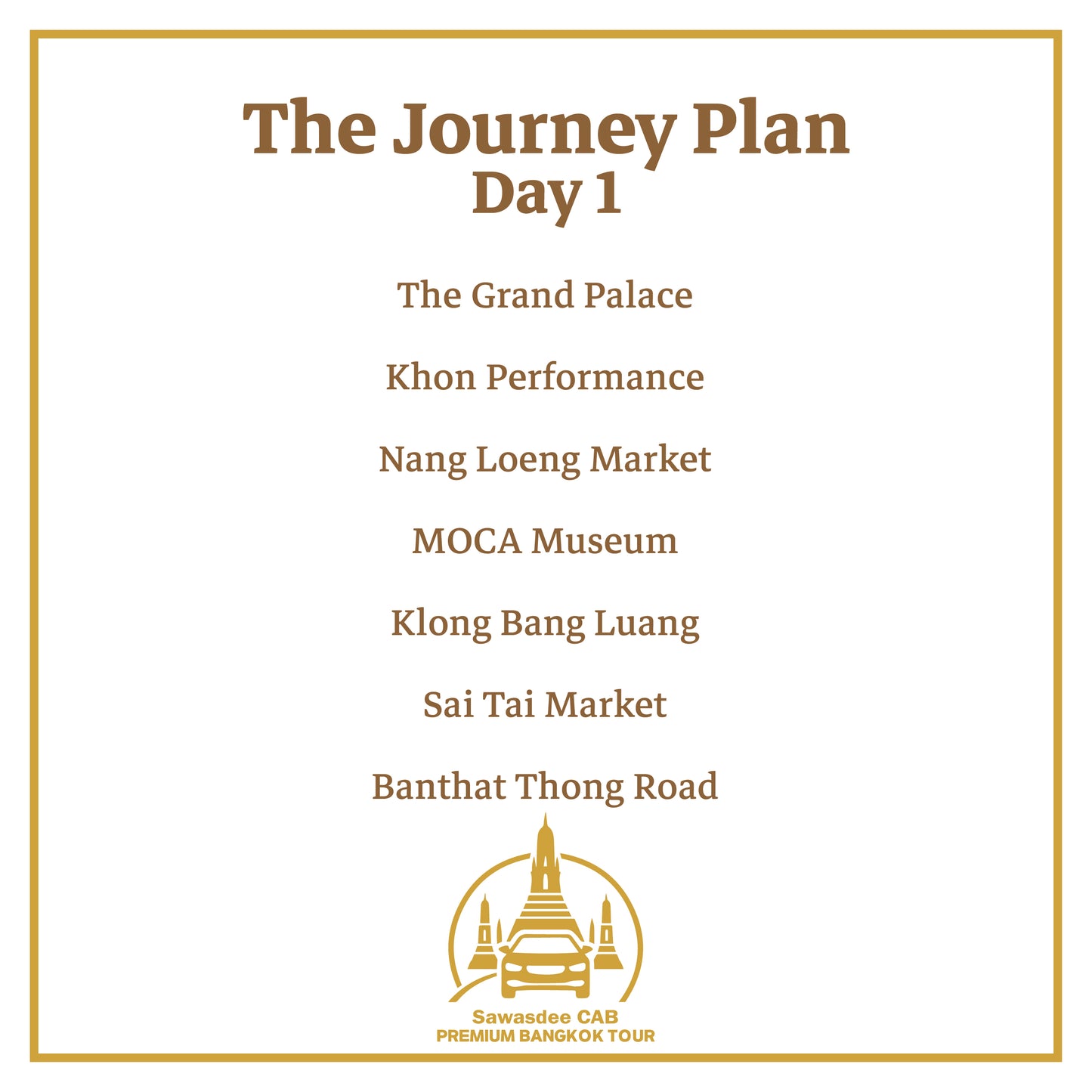 Premium omakase  Bangkok Tour - 2 Days