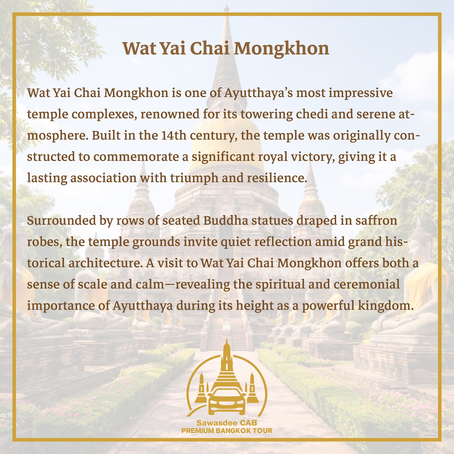 Premium omakase  Bangkok Tour - 2 Days